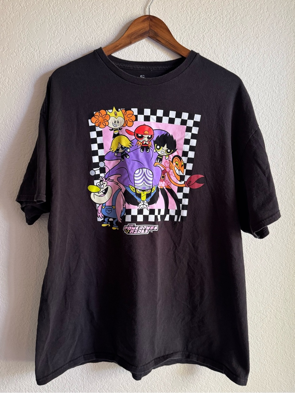 Cartoon Network Powerpuff Girls Villains Graphic Tee Black XXL